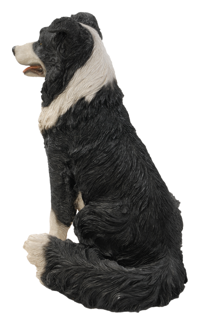 Border Collie Sitting Statue HI-LINE GIFT LTD.