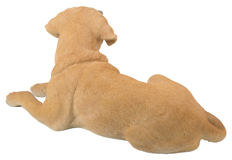 Labrador Retriever Lying Down - Yellow Statue HI-LINE GIFT LTD.