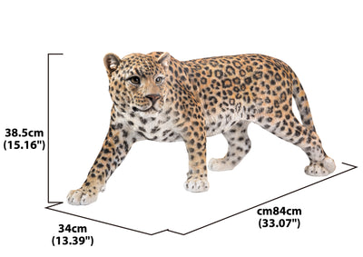 Leopard Stalking Garden Statue HI-LINE GIFT LTD.