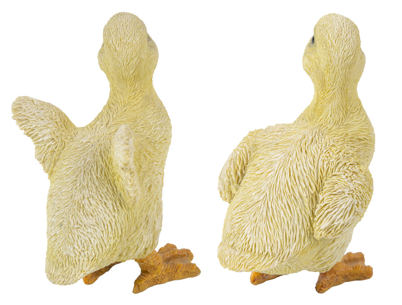 Ducklings One With  Wings Out & One With  Wings Down Hi-Line Gift Ltd.