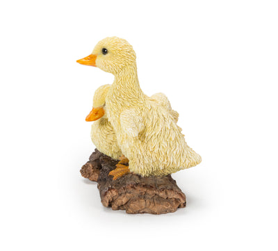 Playful Ducklings Garden Statue -Yellow HI-LINE GIFT LTD.