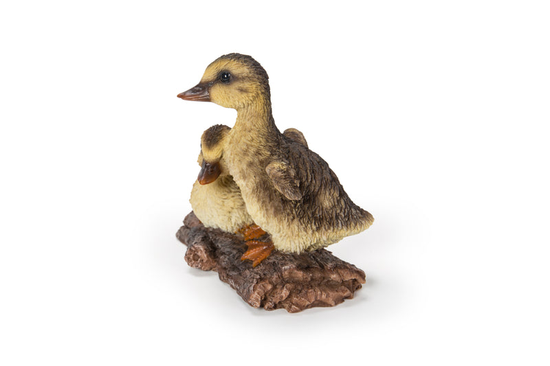 Playful Ducklings Garden Statue - Yellow/Black HI-LINE GIFT LTD.