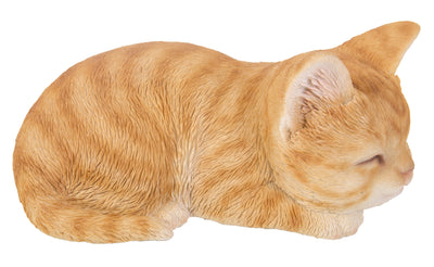 Orange Tabby Kitten Sleeping Hi-Line Gift Ltd.