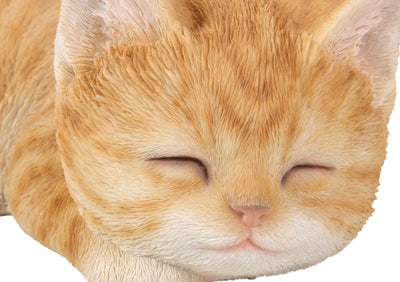 Orange Tabby Kitten Sleeping Hi-Line Gift Ltd.