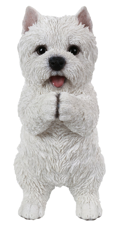 Westie Playing Puppy Statue HI-LINE GIFT LTD.