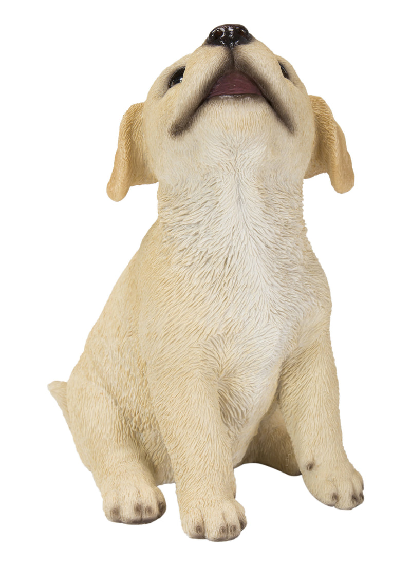 Howling Yellow Labrador Puppy HI-LINE GIFT LTD.