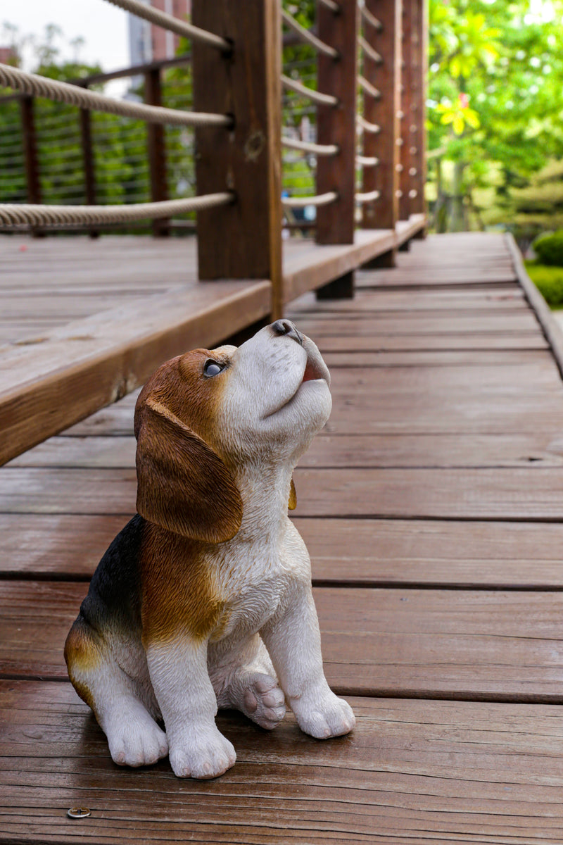 Howling Beagle Puppy Statue HI-LINE GIFT LTD.