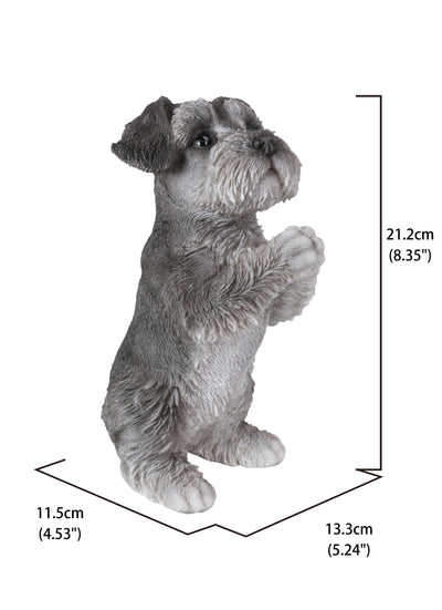 Praying Schnauzer Puppy Statue HI-LINE GIFT LTD.