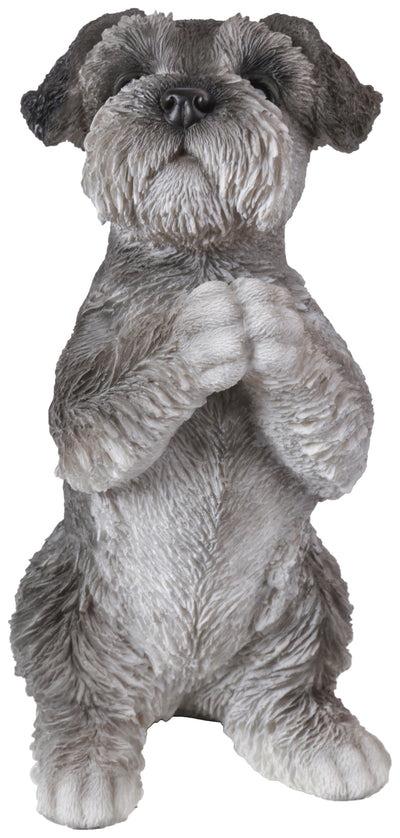 Praying Schnauzer Puppy Statue HI-LINE GIFT LTD.