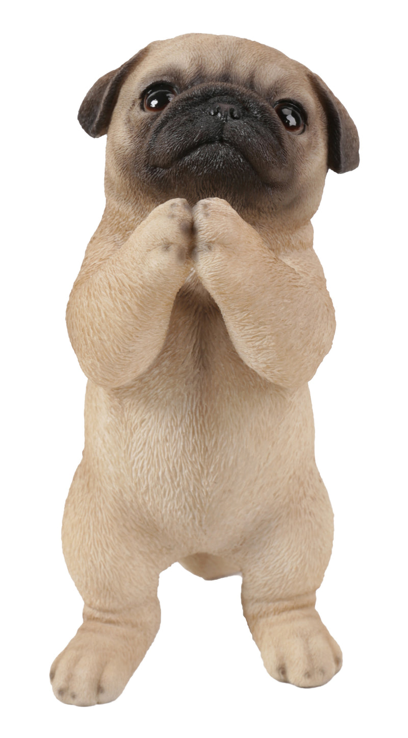 Praying Pug Puppy Statue HI-LINE GIFT LTD.