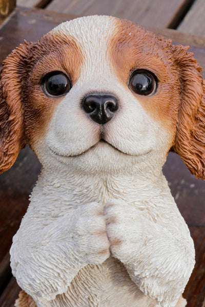 Praying King Charles Puppy Statue HI-LINE GIFT LTD.