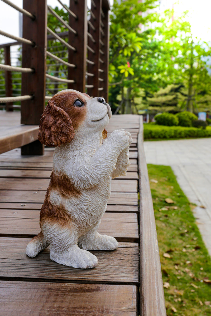 Praying King Charles Puppy Statue HI-LINE GIFT LTD.