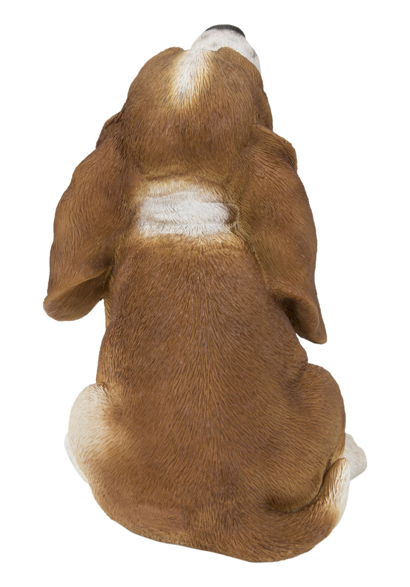 Hi-Line Exclusive - Howling Basset Hound Puppy Statue HI-LINE GIFT LTD.