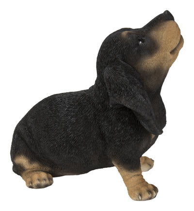 Hi-Line Exclusive - Howling Dachshund Puppy Statue HI-LINE GIFT LTD.