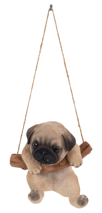 Pat Pals - Pug Puppy Hanging Statue HI-LINE GIFT LTD.