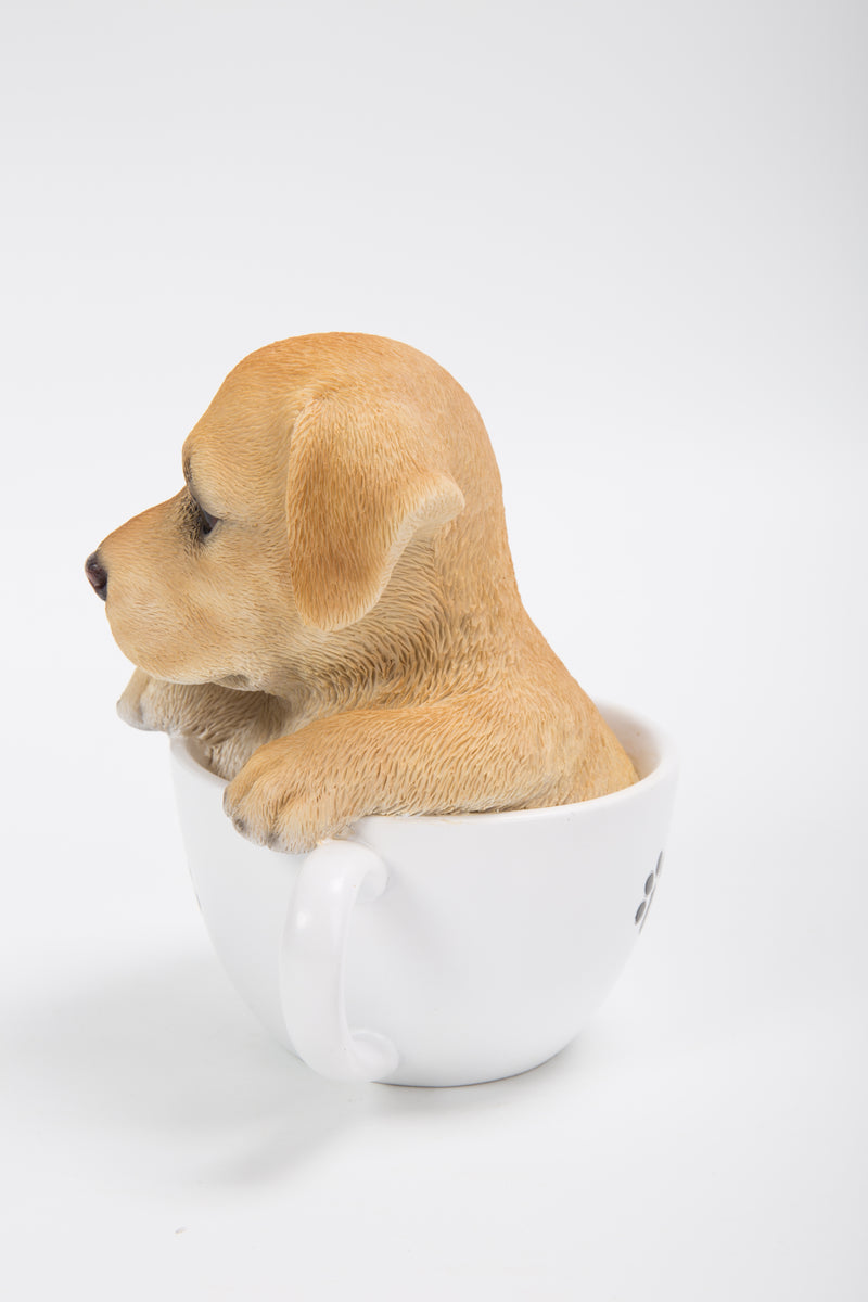 Pet Pals-Teacup Labrador Puppy Statue HI-LINE GIFT LTD.