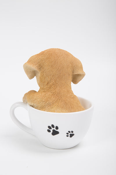 Pet Pals-Teacup Labrador Puppy Statue HI-LINE GIFT LTD.