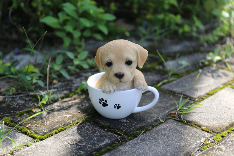 Pet Pals-Teacup Labrador Puppy Statue HI-LINE GIFT LTD.