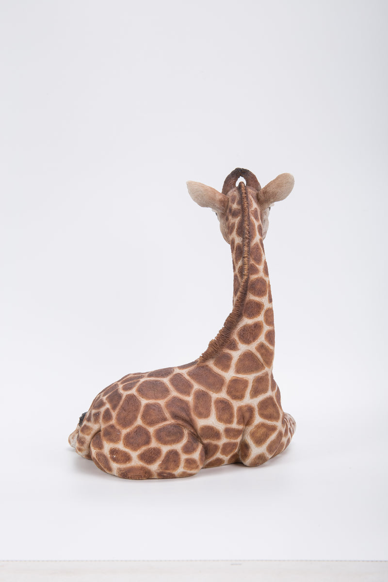 Pet Pals-Giraffe Laying Down Statue HI-LINE GIFT LTD.