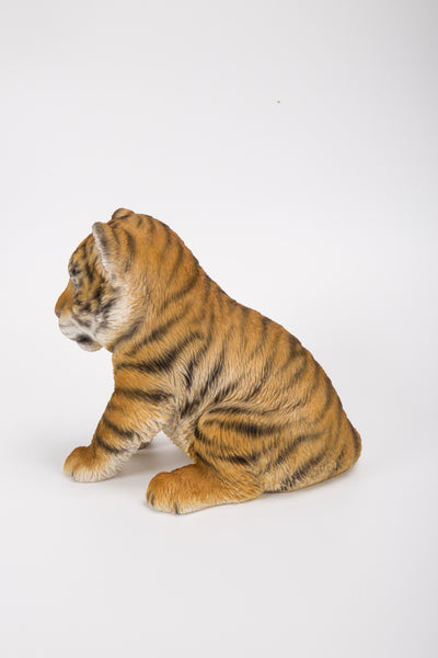 Sitting Tiger Cub Statue HI-LINE GIFT LTD.