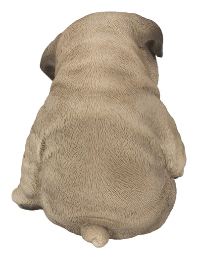 Hi-Line Exclusive - Sitting Sleepy Pug Puppy Statue HI-LINE GIFT LTD.