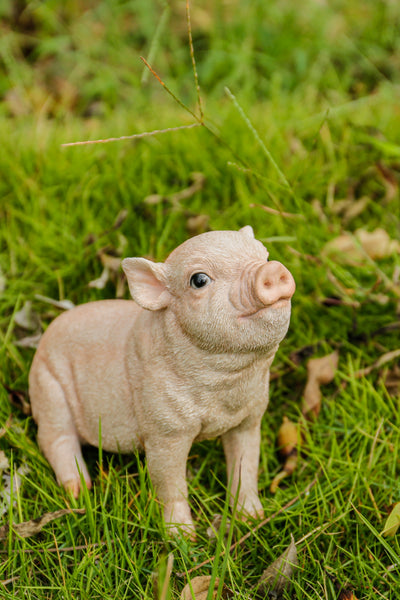 Baby Pig Sitting - Pink HI-LINE GIFT LTD.