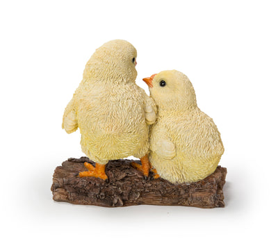 Playful Chicks Garden Statue HI-LINE GIFT LTD.