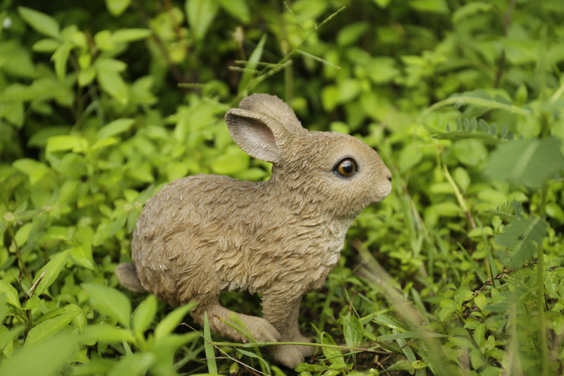 Hare Cub Jumping Statue HI-LINE GIFT LTD.