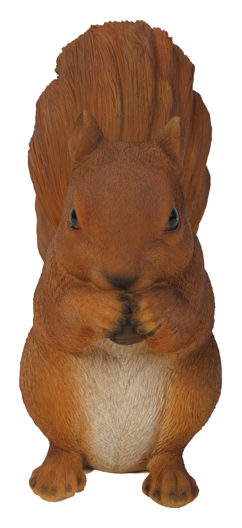 Brown Squirrel Eating Statue HI-LINE GIFT LTD.