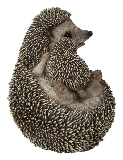 Mother & Baby Hedgehogs On Back HI-LINE GIFT LTD.