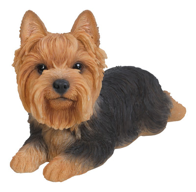 Yorkshire Terrier Lying Down Statue HI-LINE GIFT LTD.