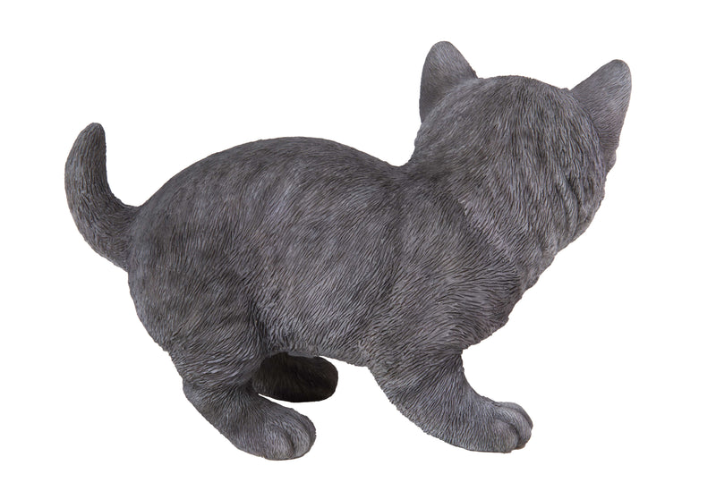 Russian Blue Kitten Statue HI-LINE GIFT LTD.