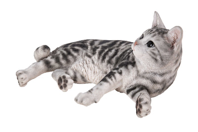 American Shorthair Cat Lying Down HI-LINE GIFT LTD.