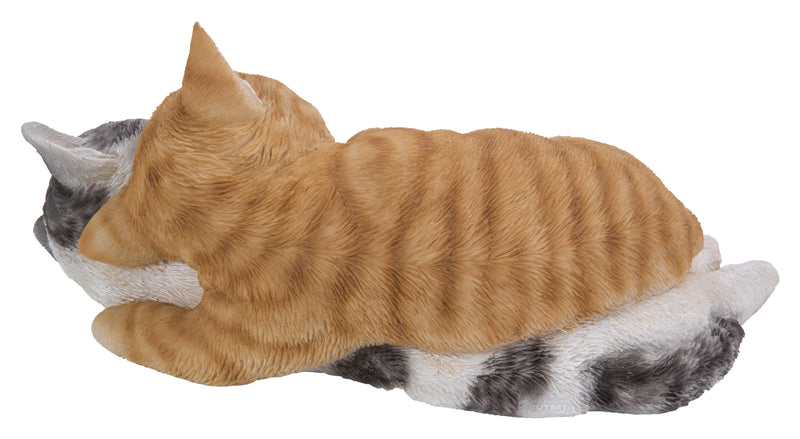 Orange & Grey Tabby Cats Sleeping HI-LINE GIFT LTD.