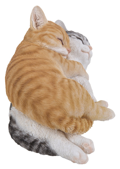 Orange & Grey Tabby Cats Sleeping HI-LINE GIFT LTD.