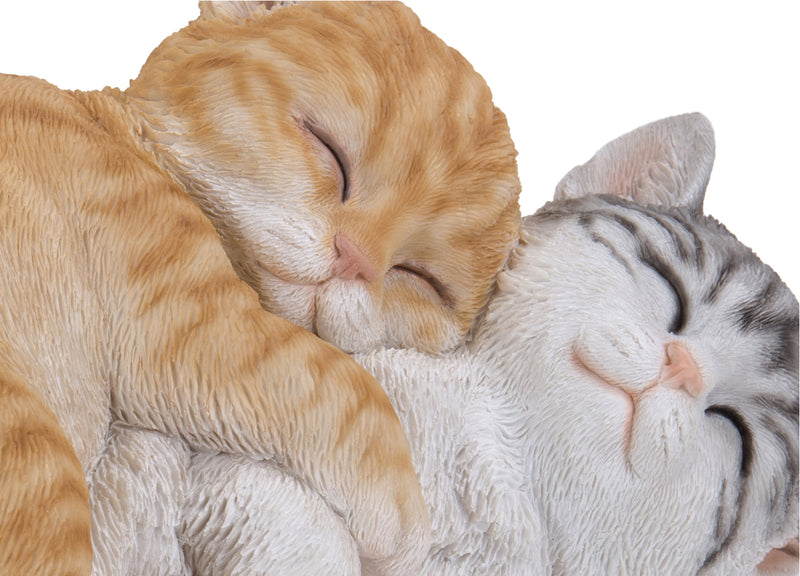 Orange & Grey Tabby Cats Sleeping HI-LINE GIFT LTD.