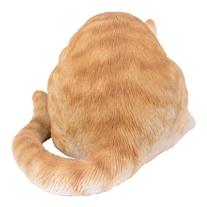 Cat Looking Over Ledge- Orange Tabby HI-LINE GIFT LTD.