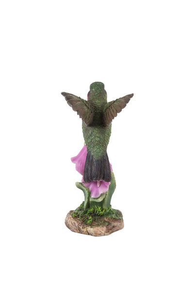 Hummingbird On Foxglove Statue HI-LINE GIFT LTD.