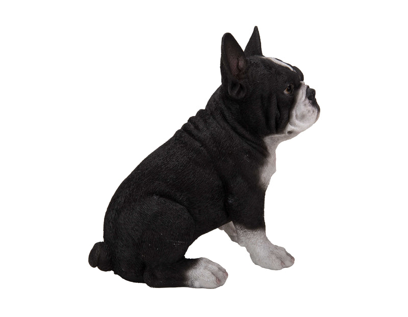 Pet Pals - French Bulldog Puppy Black and White Statue HI-LINE GIFT LTD.