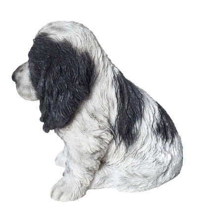 Pat Pals - Cocker Spaniel - Black & White Statue HI-LINE GIFT LTD.