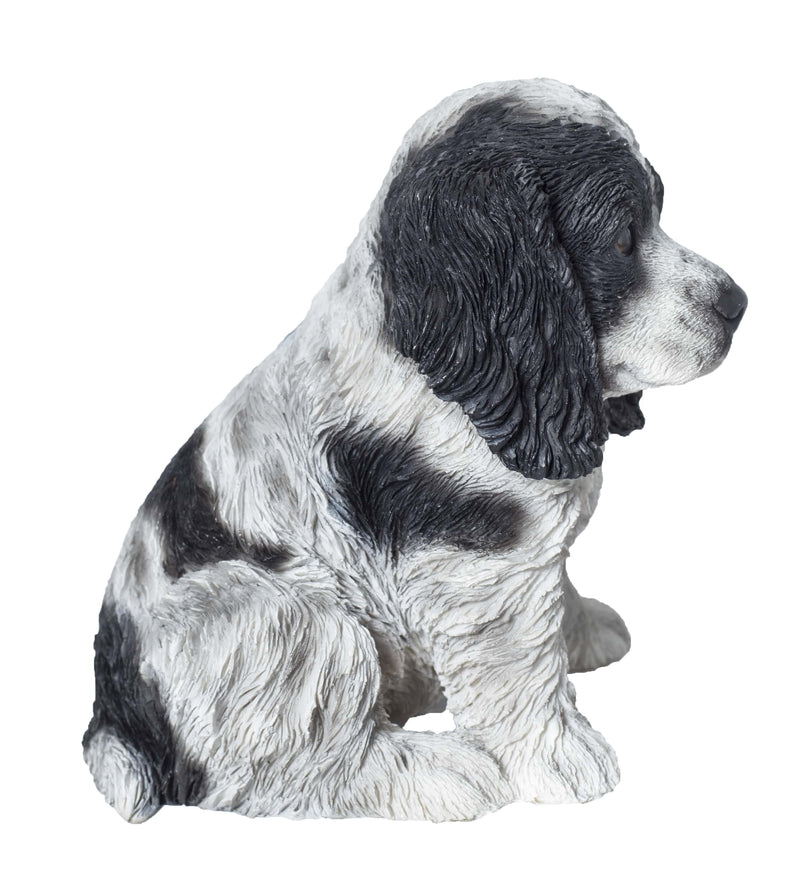 Pat Pals - Cocker Spaniel - Black & White Statue HI-LINE GIFT LTD.