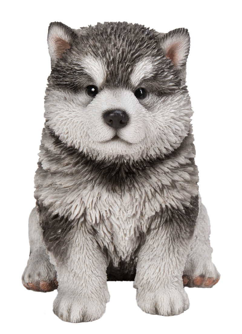 Pet Pals - Malamute Puppy Statue HI-LINE GIFT LTD.