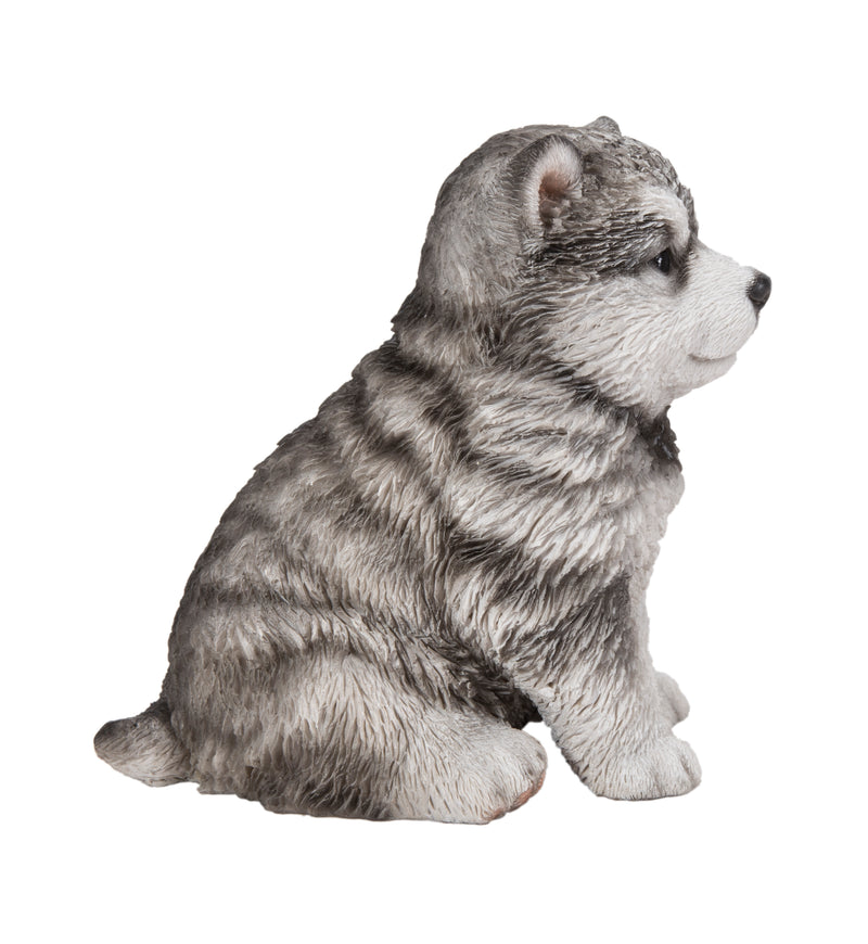 Pet Pals - Malamute Puppy Statue HI-LINE GIFT LTD.