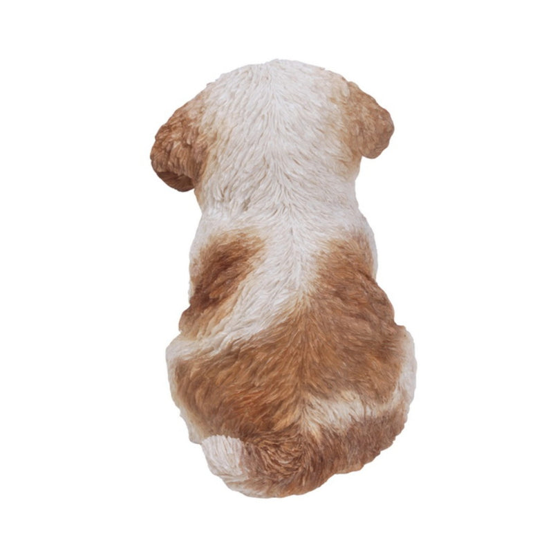 Pet Pals - Shi Tzu Puppy-Brown and White Statue HI-LINE GIFT LTD.