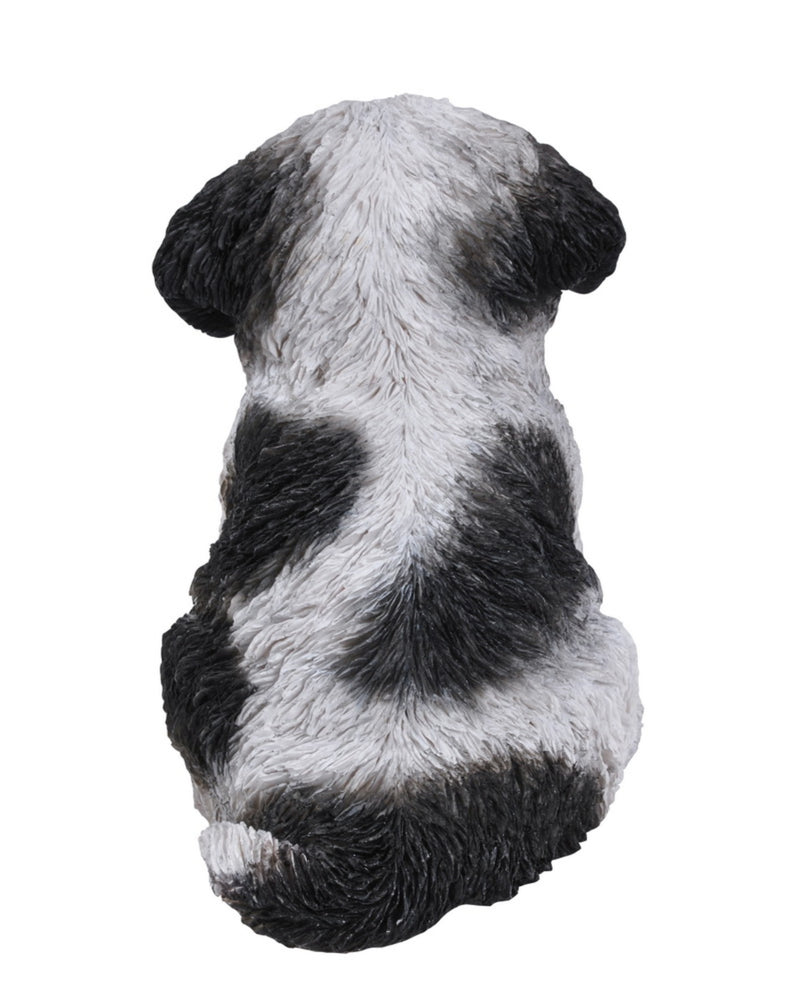 Pet Pals-Shi Tzu Puppy-Black and White Statue HI-LINE GIFT LTD.