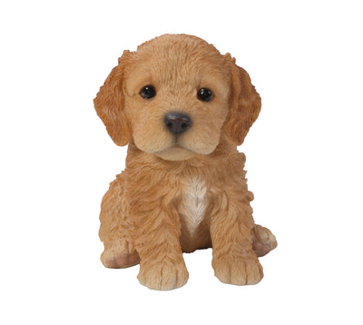 Pet Pals - Cockapoo Puppy Brown Statue HI-LINE GIFT LTD.