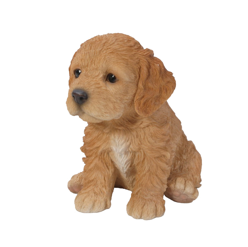 Pet Pals - Cockapoo Puppy Brown Statue HI-LINE GIFT LTD.