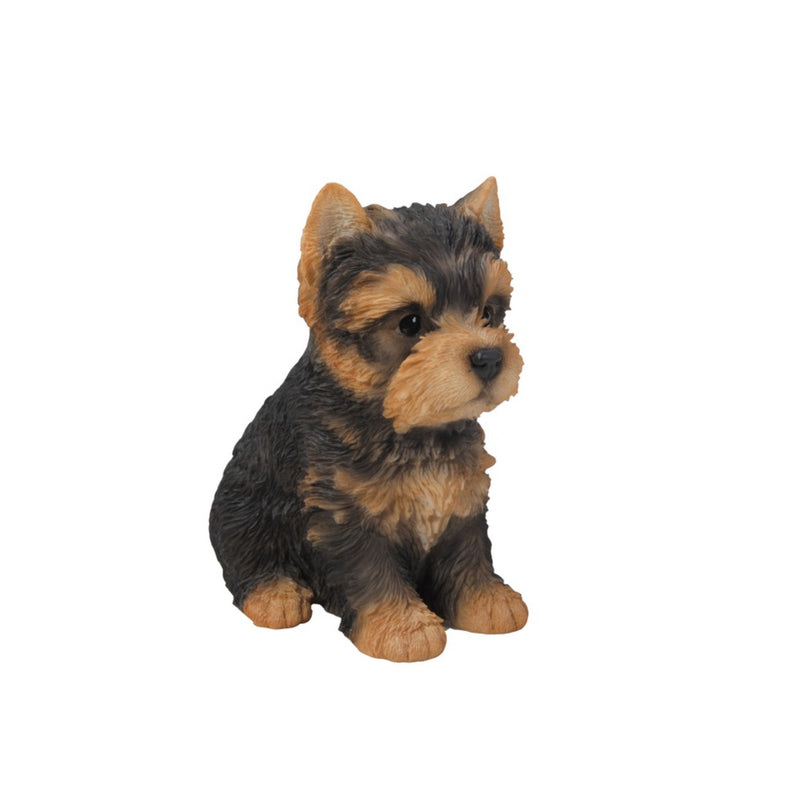 Pet Pals - Yorkshire Terrier Puppy Statue HI-LINE GIFT LTD.