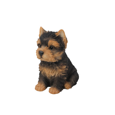 Pet Pals - Yorkshire Terrier Puppy Statue HI-LINE GIFT LTD.