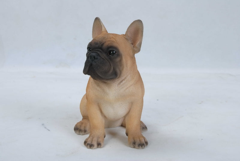 Pet Pals - French Bulldog Puppy Brown Statue HI-LINE GIFT LTD.